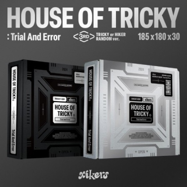 뮤직브로샵,싸이커스 (XIKERS) - 미니 3집 [HOUSE OF TRICKY : Trial And Error] 랜덤