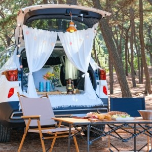 차르르차박커튼 CAR PICNIC CURTAIN