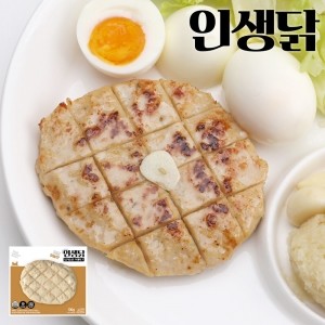 인생닭 닭가슴살 스테이크 마늘맛 100g 10팩
