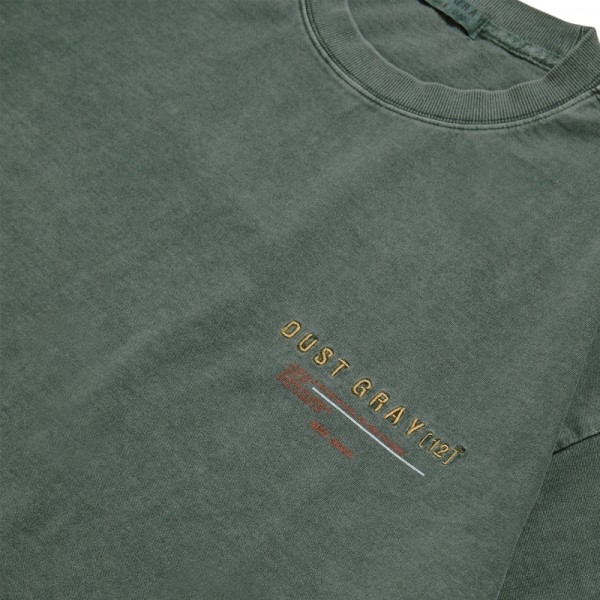 뮤직브로샵,[DUST GRAY] 16´s LOGO PIGMENT HALF T-SHIRTS_KHAKI