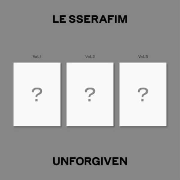 뮤직브로샵,르세라핌 (LE SSERAFIM) - 1st Studio Album ´UNFORGIVEN´ [3종 중 랜덤 1종]